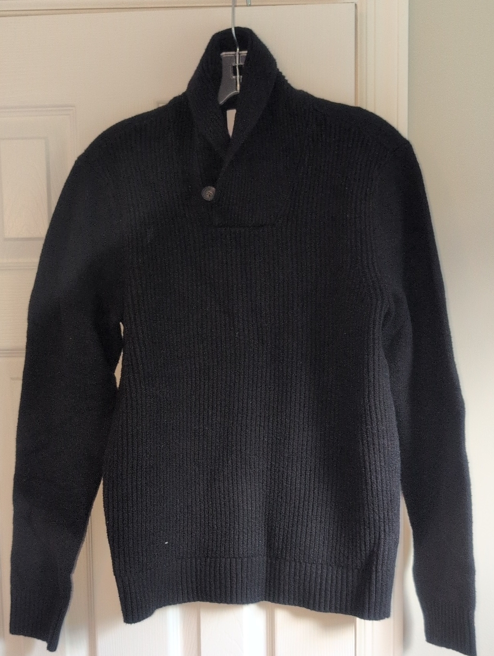 Old Navy Black Shawl-Collar Turtleneck Sweater